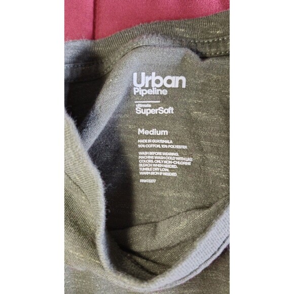 2 Boys Urban Pipeline Shirts Lot Med Olive Green Long Sleeve + L Tie Dye Tee - Picture 5 of 10